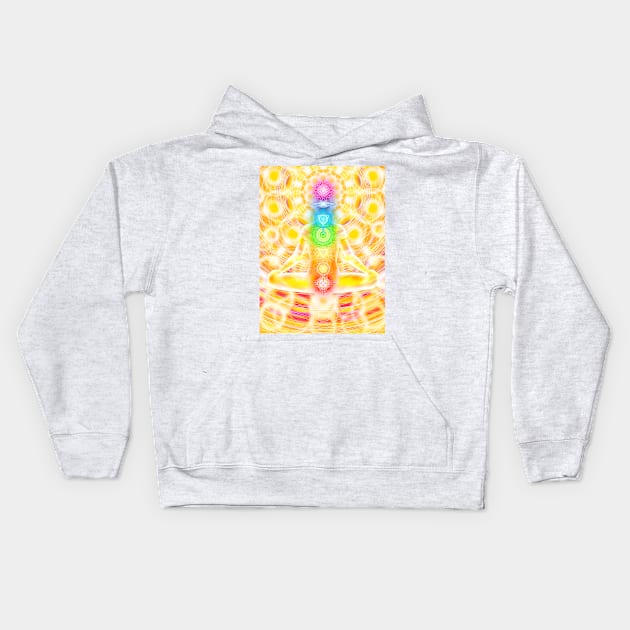 The Power of the Chakra Kids Hoodie by Alister Lockhart